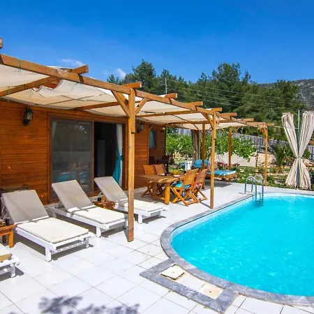 İslamlar 2 Bedroom Secluded With Private Pool Hot Tub * Kalkan